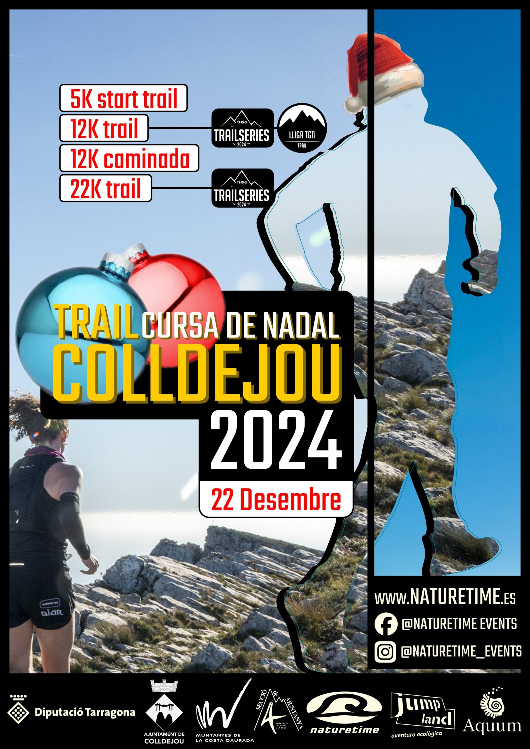 poster cursa de nadal trail colldejou